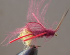 C.D.C. CADDIS TEARDROP EMERGER CLARET