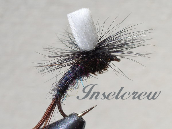 FOAM TAILED KLINKHAMERS BLACK