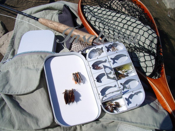 Fliegenbox Aluminium 10 Fächer