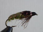 Olive Hydropsyche straight hook
