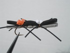 Chernobyl Ant Black/Grey with black rubber legs