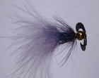 Kopf- und Vollrotation graue Hexe mit Marabou