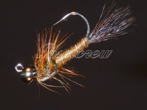 Tungsten March Brown Jig