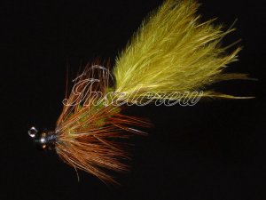 Tungsten Wooly Bugger Olive Jig