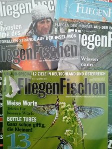 Fliegen aus Magazinen